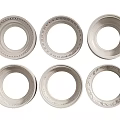Various Designed Silver Metal Light Plates With Decorative Patterns For Lighting Fixtures