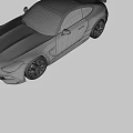 Mercedes Silver Sports Car With Open Hood Black Wheels And Yellow Brake Calipers