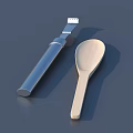 Stainless Steel Scraper And Wooden Spoon Essential Kitchen Utensils For Daily Use