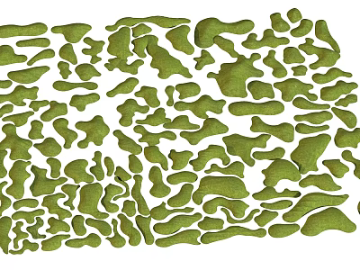 courtyard micro-terrain grass slope small hill soil slope pile slope mountain terrain park micro-terrain 3d model