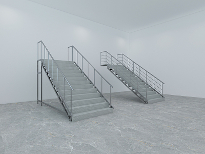 Modern Stairs 3d model