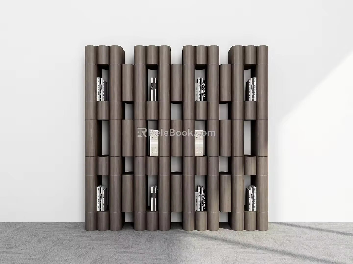 Bookshelf Ornaments Bookshelf Decorative Storage Rack Decorative Rack Bookshelf Shelf 3d model