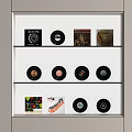Musical Instruments Modern Records 3d model