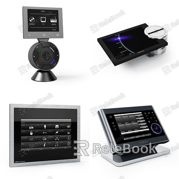 Modern doorbell doors and windows security monitoring doorbell model