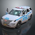 Police Car Police Car Police Car Special Vehicle City Car Special Vehicle 3d model