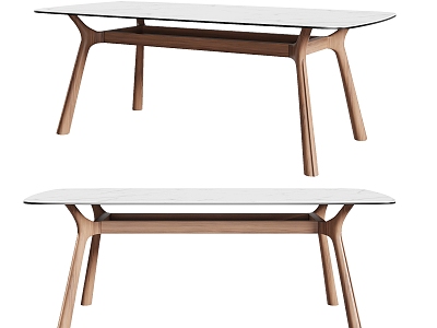 Modern dining table model