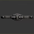 Red Glowing Sword With Silver Ornate Hilt And Decorative Details