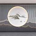 background wall 3d model