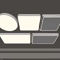 Modern Ceiling Lights With Various Shapes Like Round Square And Rectangular Designs