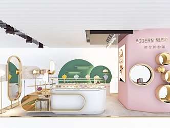 Modern Jewelry Store 3d model