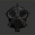 Gas Mask Science Fiction Gas Mask Gas Mask Respirator Breathing Mask Biochemical Mask Science Fiction Mask 3d model