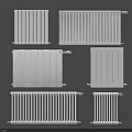 Different Types of White Radiators with Modern Design and Home Heating Features