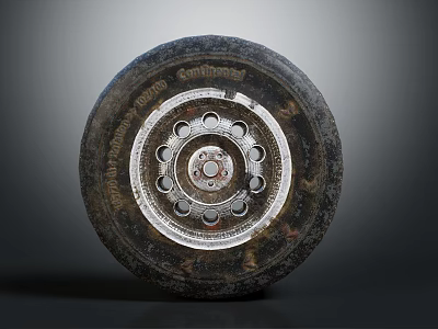 Premium Automotive Car Tire With Alloy Wheel Rim And Heavy Duty Tread Pattern 3d model