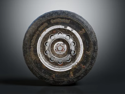 Premium Automotive Car Tire With Alloy Wheel Rim And Heavy Duty Tread Pattern 3d model