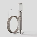 Black Durable Industrial Equipment Design With Coil Structure And Metal Rod Component