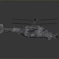 Camouflage Military Helicopter Model Supporting Aerospace And Space Missions