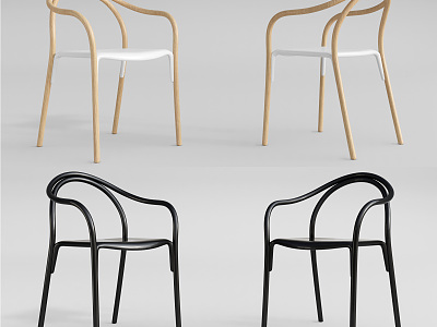 Modern Dining Chair Single Chair model