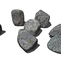 Stone 3d model