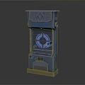 Modern Sci-Fi Device Sci-Fi Panel Sci-Fi Instrument Sci-Fi Controller 3d model