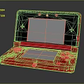 Modern game console home game console Nintendo game console vintage game console 3d model