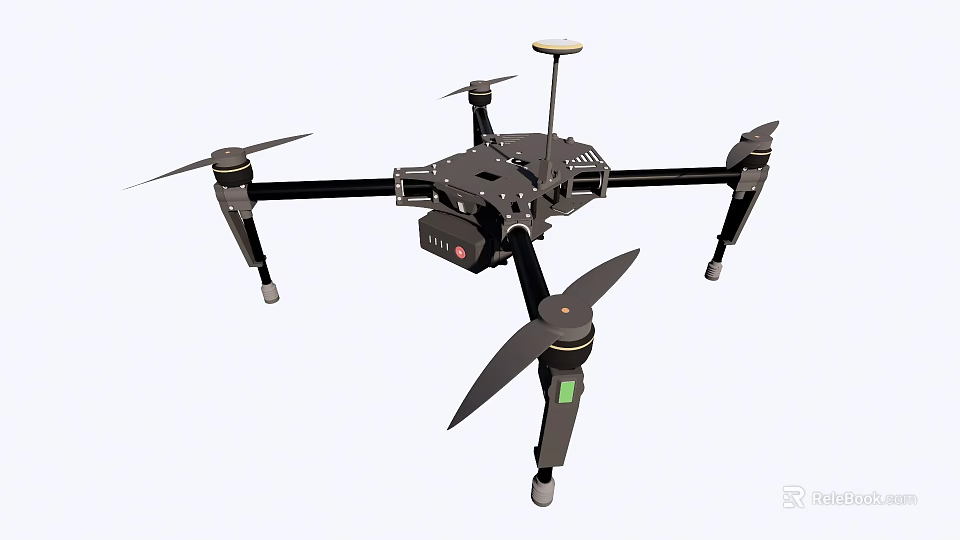 Recreational Remote Control Drone With Stable Flight And Durable Design For Fun Play 3d model 