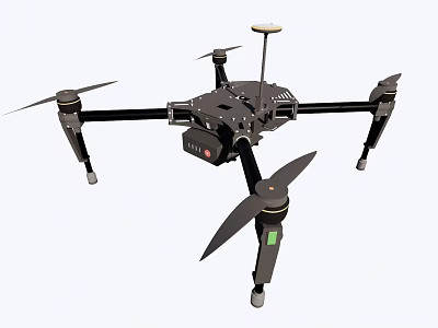 Recreational Remote Control Drone With Stable Flight And Durable Design For Fun Play 3d model