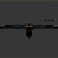 Modern crossbow 3d model