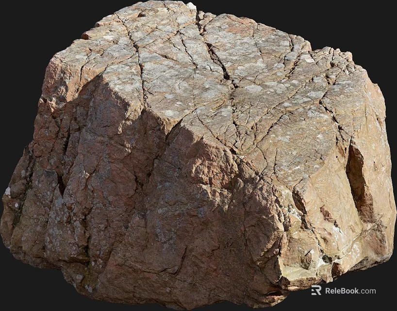 Authentic Stone and Wood with Natural Patterns and Textures for Interior Design Projects 3d model