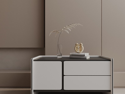 Modern Bedside Cabinet model