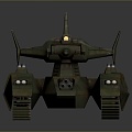 Sci-fi Tank Cartoon Tank Sci-fi Vehicle Sci-fi Vehicle World of Tanks Tank War Anime Tank 3d model