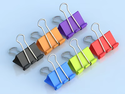 clip iron clip folder clothes clip 3d model clip iron clip folder clothes clip 3d model