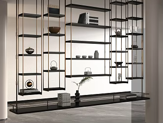 Storage Rack Display Rack 3d model