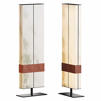 New Chinese floor lamp 3d model