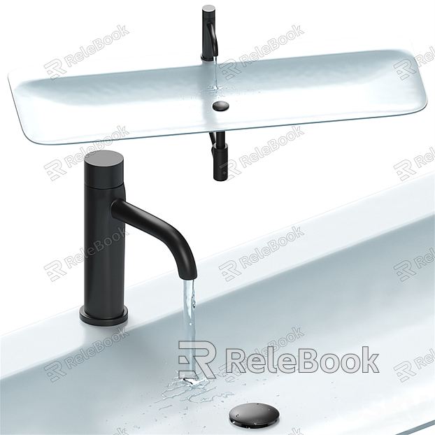 Modern wash basin model