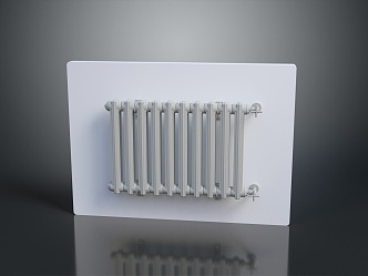 Modern radiator heater stove water heater heating 3d model