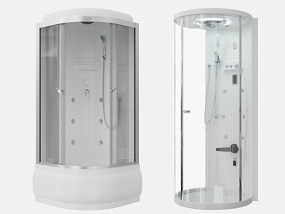 Modern shower room model