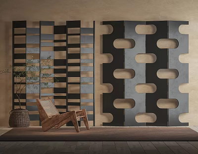 Modern Screen Screen Partition 3d model Modern Screen Screen Partition 3d model