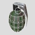 grenade bomb grenade weapon throwing weapon 3d model