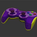 Modern Gamepad Wireless Gamepad Game Console Accessories Handle 3d model