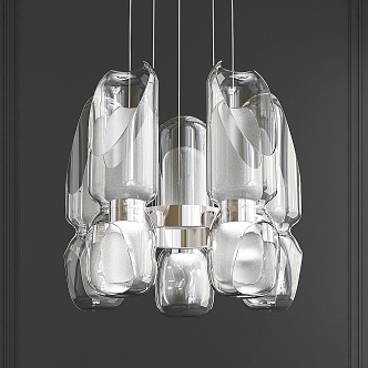 Modern Chandelier 3d model