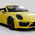 Porsche 911TurboS Convertible Edition 3d model