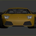 Yellow Sports Car Featuring Sleek Design Black Wheels And Modern Aerodynamic Body