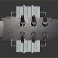 rusty transformer outdoor transformer 3d model