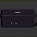 Toolbox tin box iron box plastic box container realistic 3d model