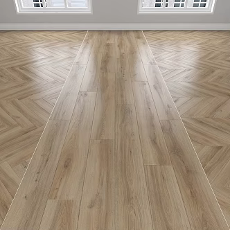 Modern Wood Flooring 3d model