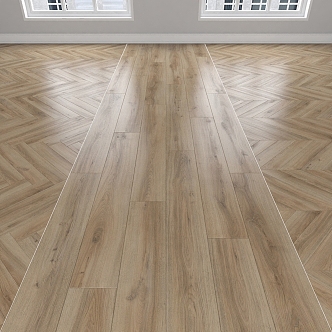 Modern Wood Flooring 3d model