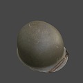 American Helmet Weapons 3d model