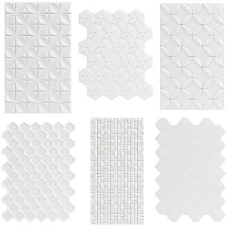 Modern wall panel 3d model