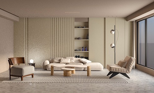 Living room 3d model