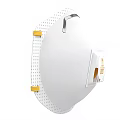 3M N95 Respirator Mask 8511 White Disposable With Yellow Ear Loops And Valve